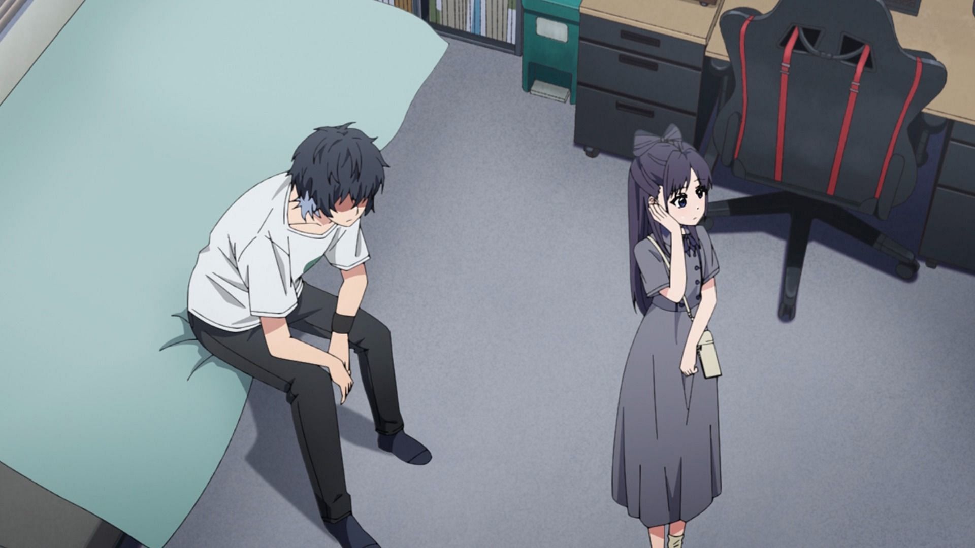 Wolf and Nemu as seen in anime (Image via Bibury Animation Studio)
